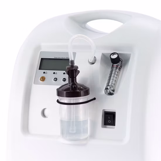 Ksoc-10 CE Konsung Hfnc Concentrador de oxígeno médico de 10 litros con alarma anormal para fisioterapia (KSOC-3, 5, 8, 10)